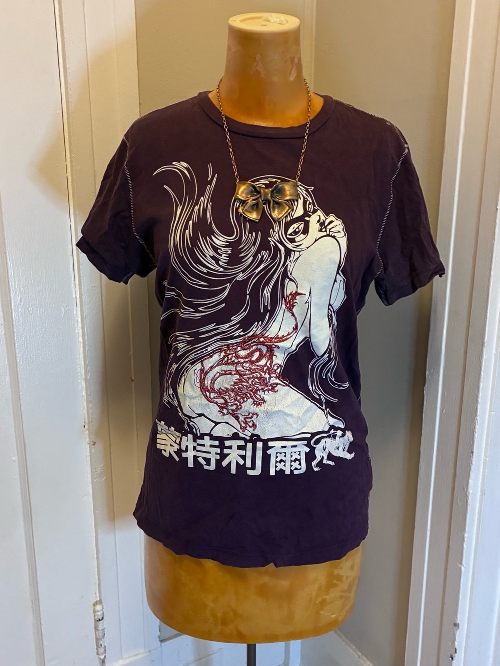 Parasuco Dark Purple Graphic Tee